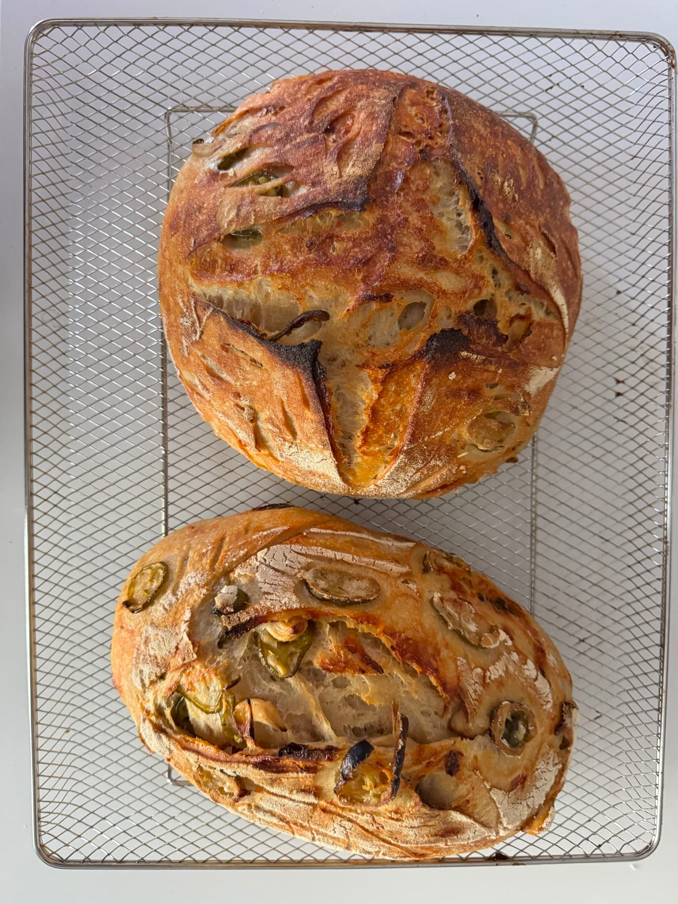 Spicy Cheddar, Jalapeño & Roasted Garlic Sourdough