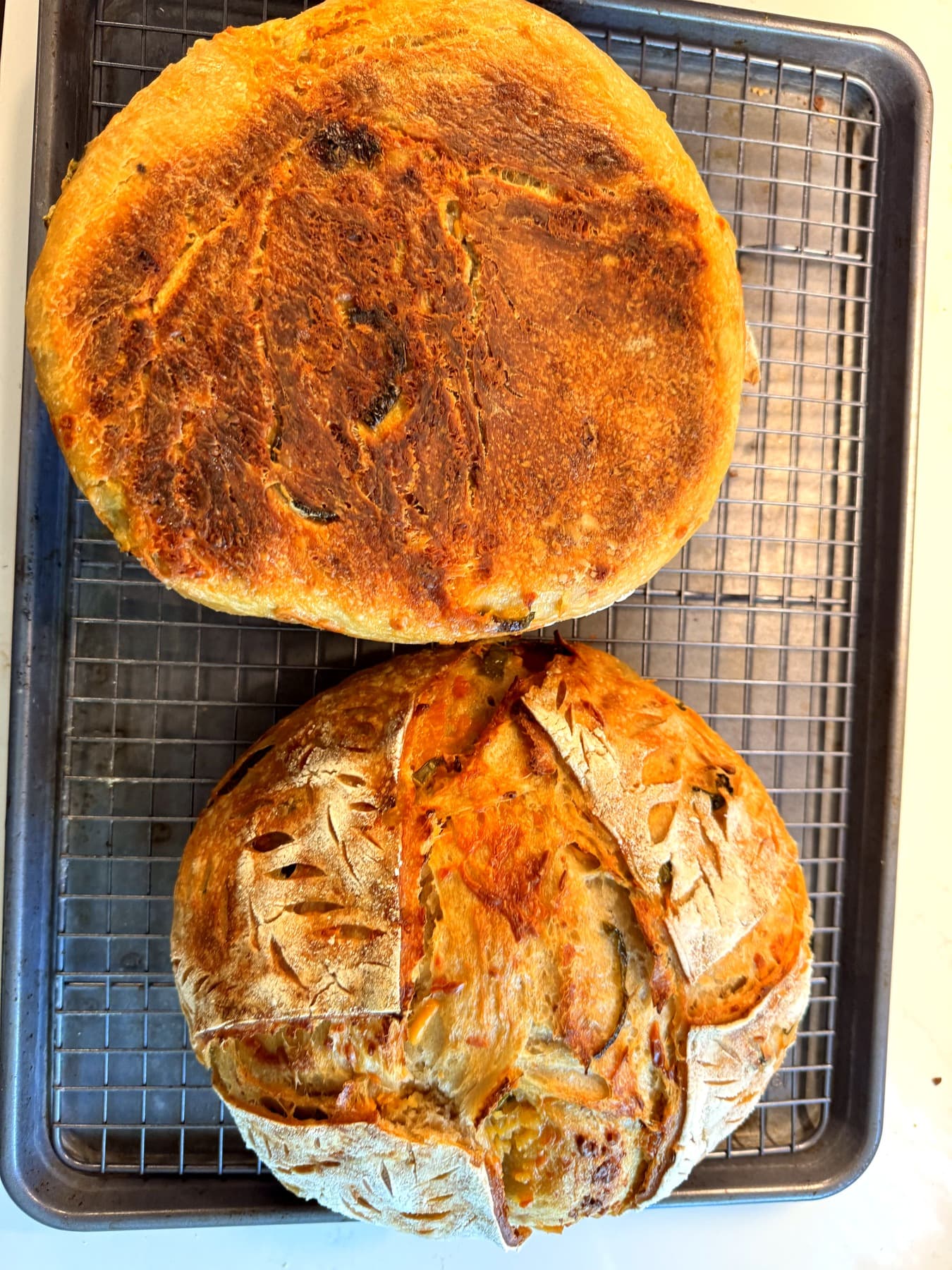 Calabrian Chili & Cheddar Sourdough