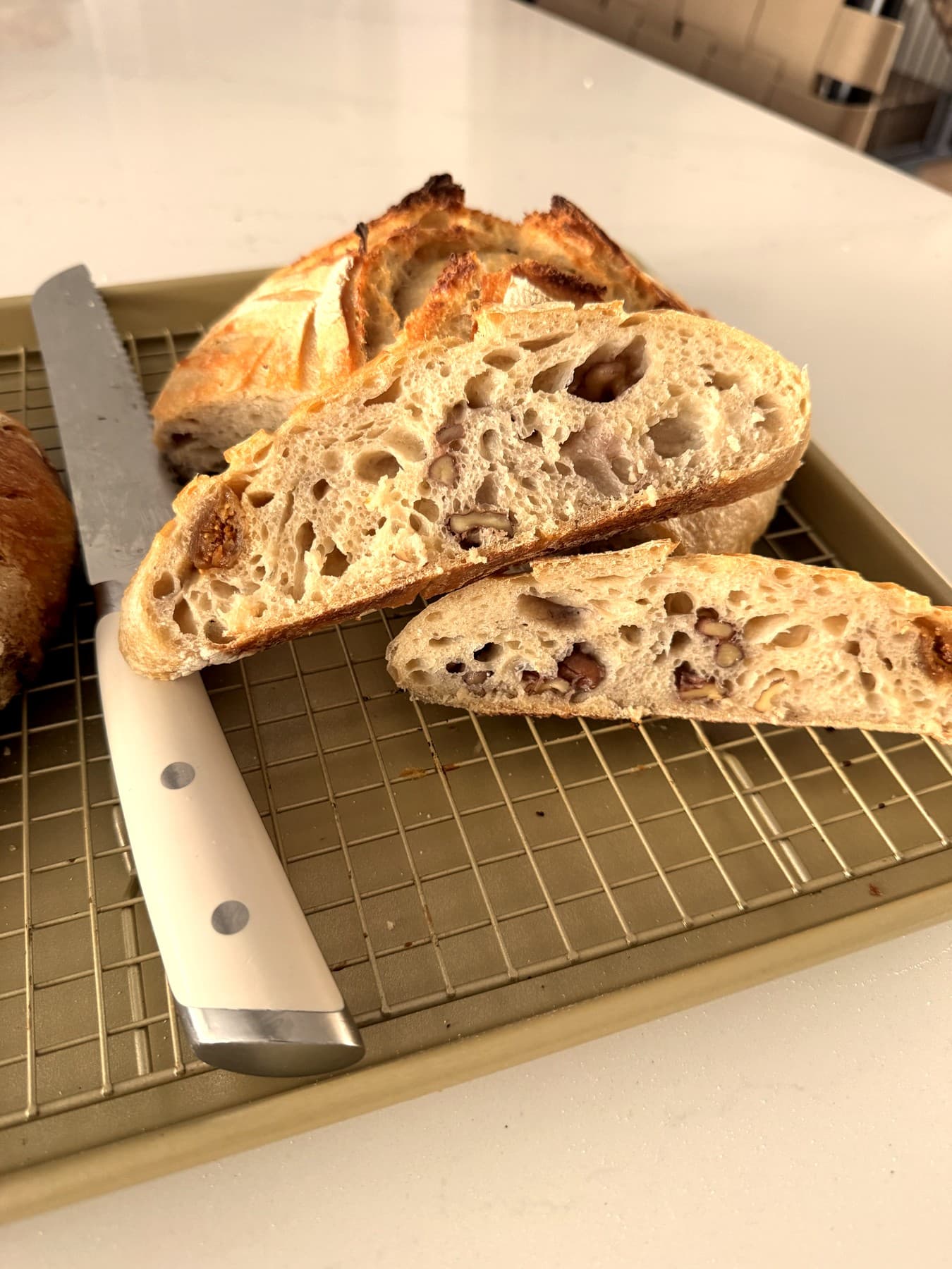 Fig and Walnut Sourdough