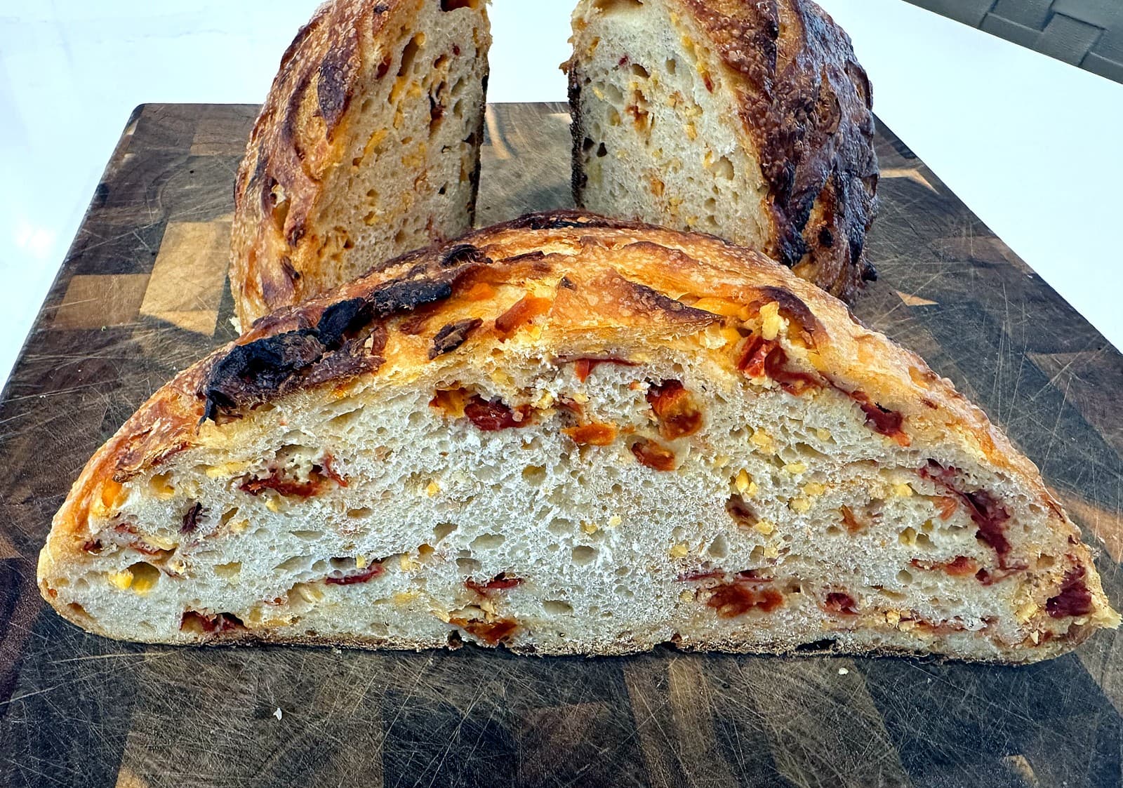 Sun-Dried Tomato & Cheddar Sourdough