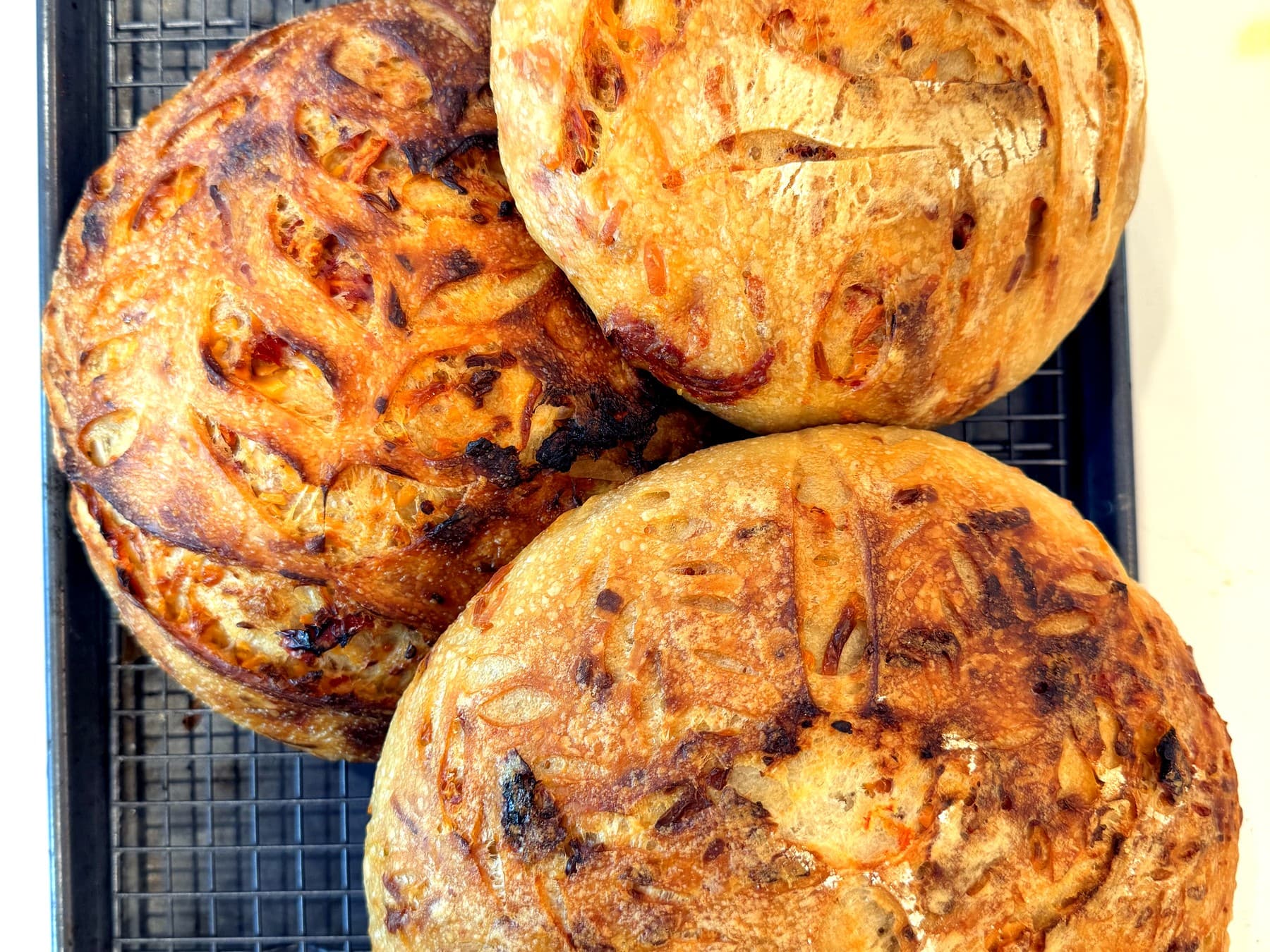 Sun-Dried Tomato & Cheddar Sourdough